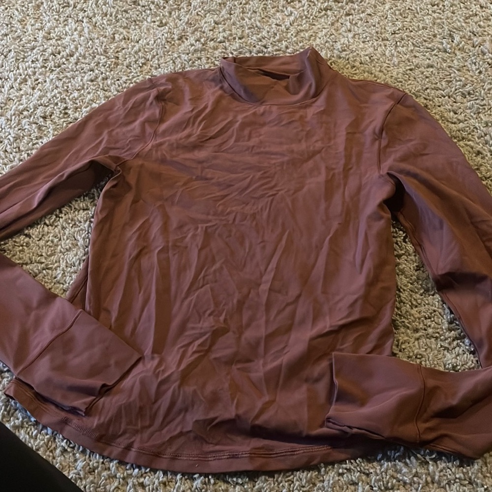 Aerie Offline Mock Neck Top